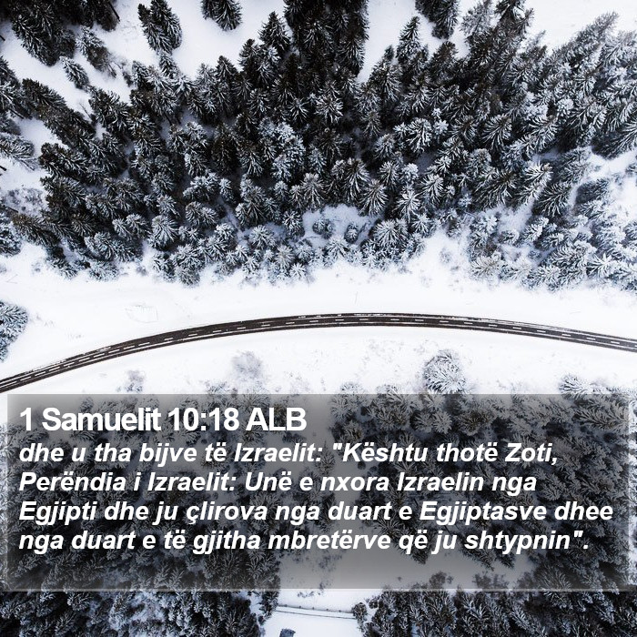 1 Samuelit 10:18 ALB Bible Study