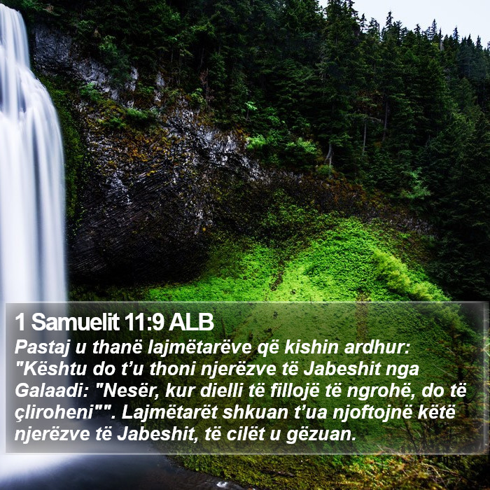 1 Samuelit 11:9 ALB Bible Study