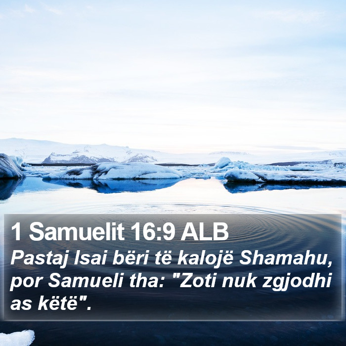 1 Samuelit 16:9 ALB Bible Study