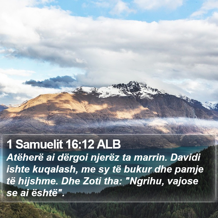 1 Samuelit 16:12 ALB Bible Study