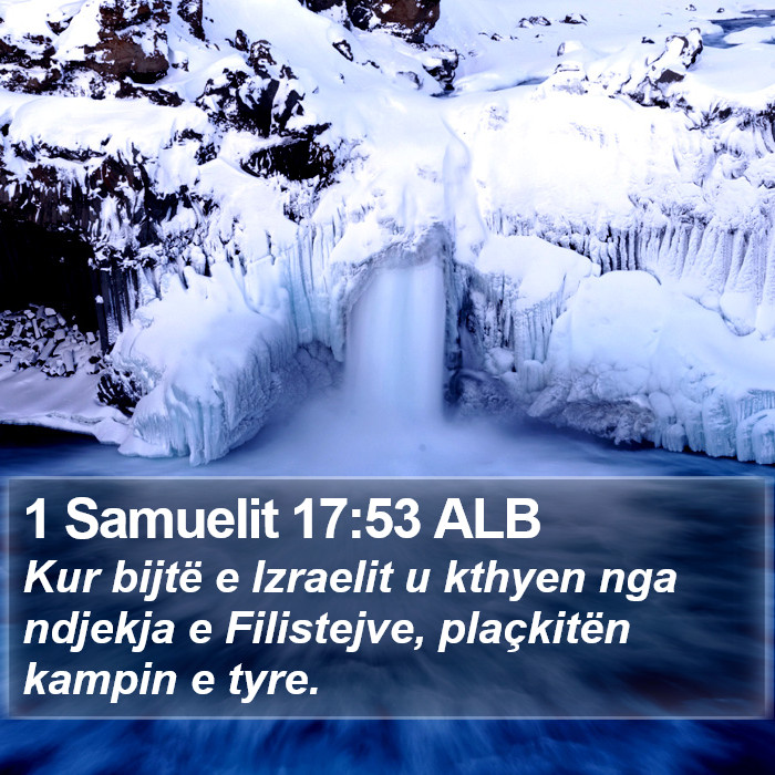1 Samuelit 17:53 ALB Bible Study
