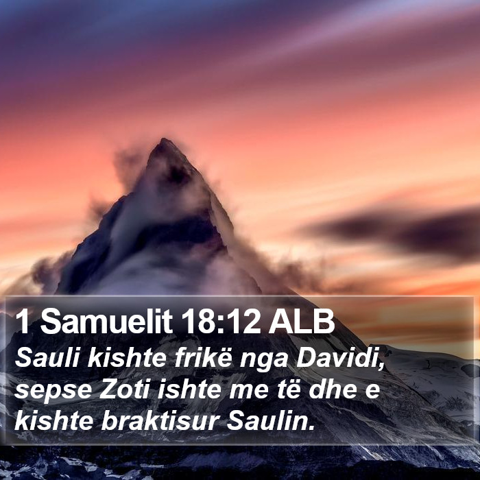 1 Samuelit 18:12 ALB Bible Study
