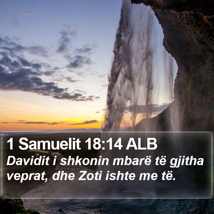 1 Samuelit 18:14 ALB Bible Study