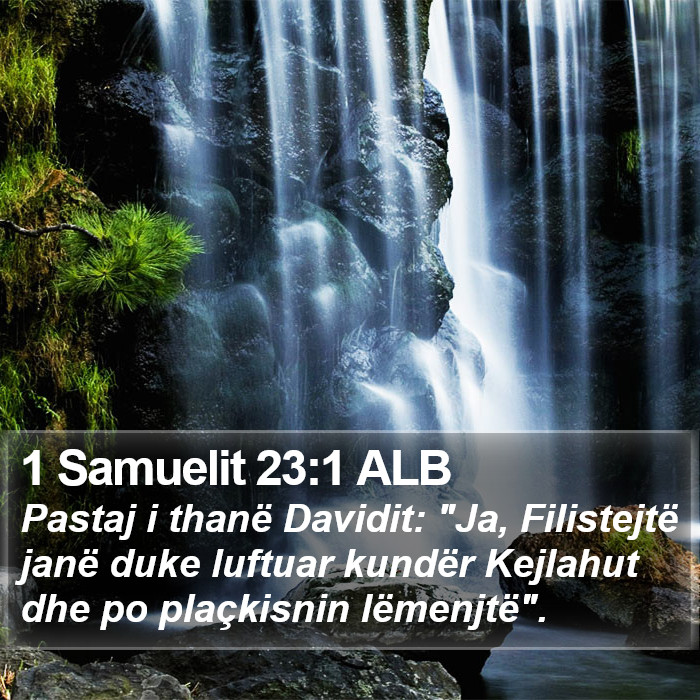 1 Samuelit 23:1 ALB Bible Study