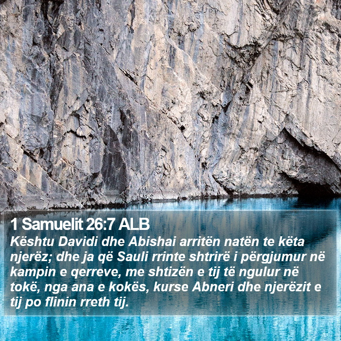 1 Samuelit 26:7 ALB Bible Study