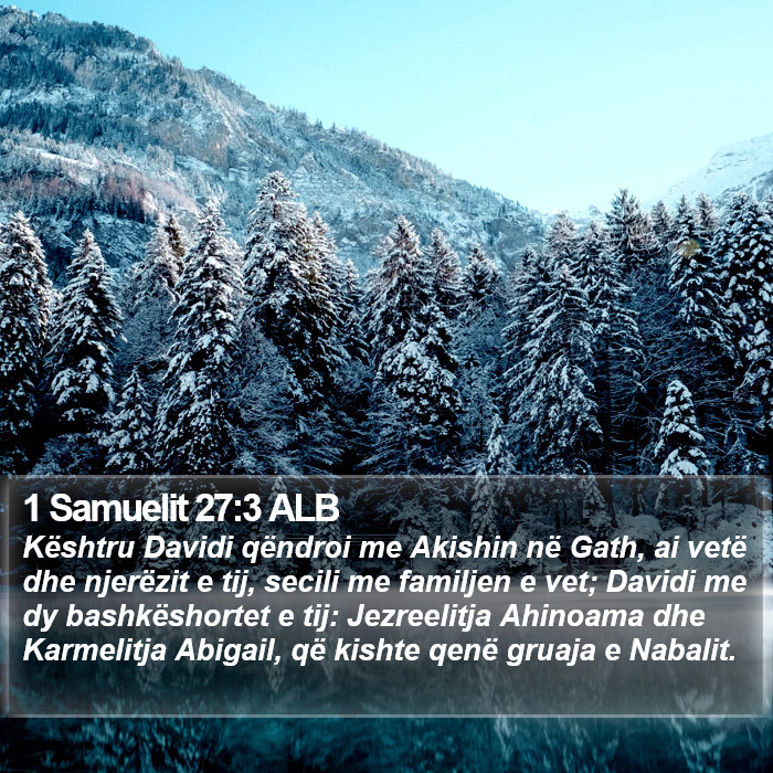 1 Samuelit 27:3 ALB Bible Study