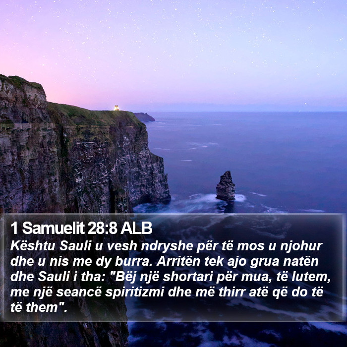 1 Samuelit 28:8 ALB Bible Study