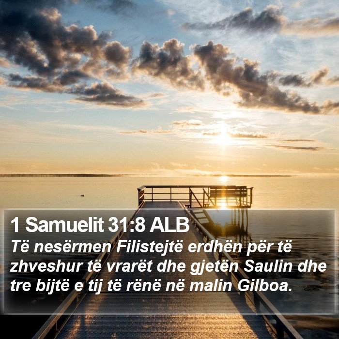 1 Samuelit 31:8 ALB Bible Study