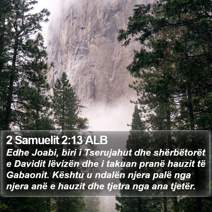 2 Samuelit 2:13 ALB Bible Study