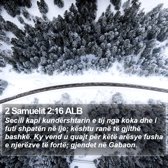 2 Samuelit 2:16 ALB Bible Study