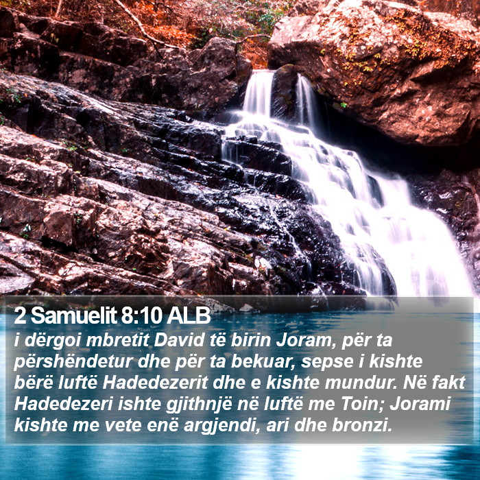 2 Samuelit 8:10 ALB Bible Study