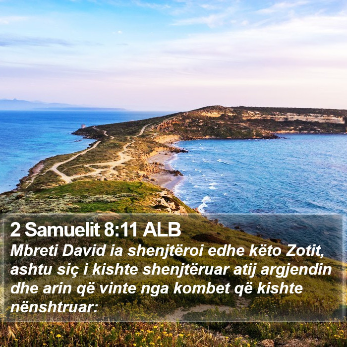 2 Samuelit 8:11 ALB Bible Study