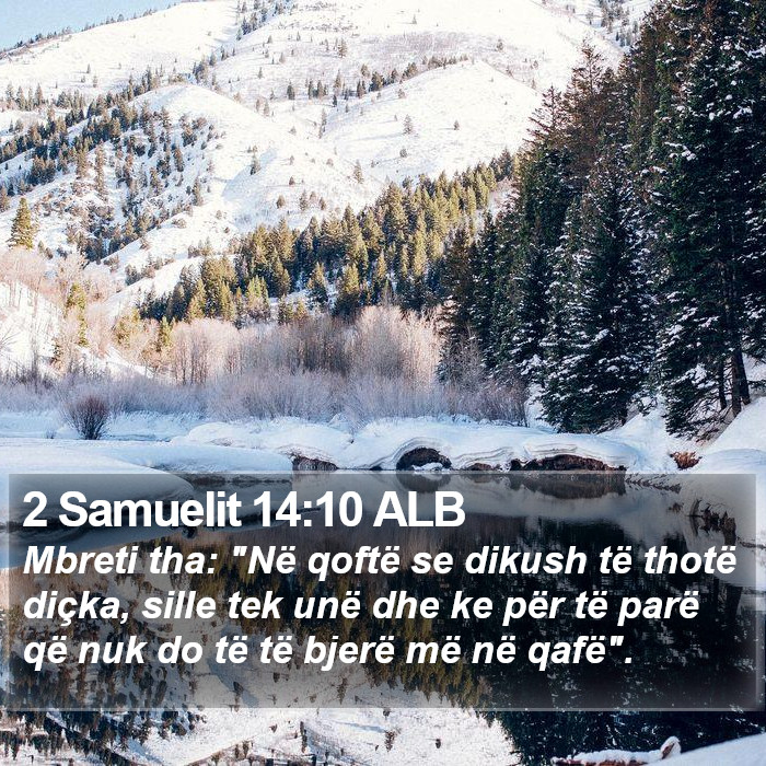 2 Samuelit 14:10 ALB Bible Study
