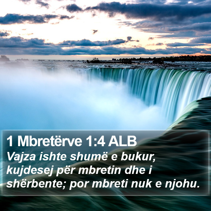 1 Mbretërve 1:4 ALB Bible Study