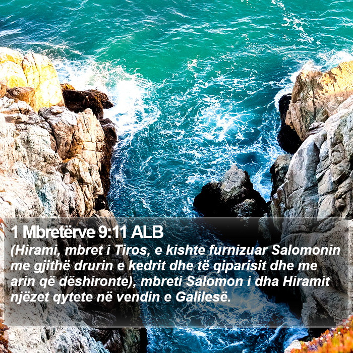 1 Mbretërve 9:11 ALB Bible Study