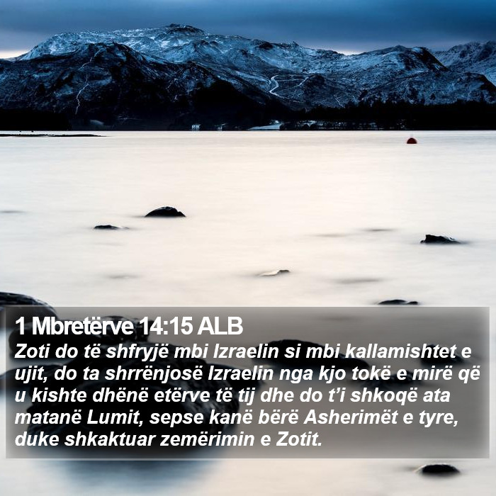 1 Mbretërve 14:15 ALB Bible Study