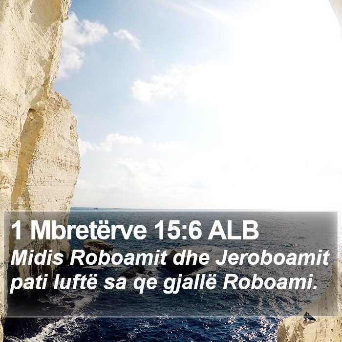 1 Mbretërve 15:6 ALB Bible Study