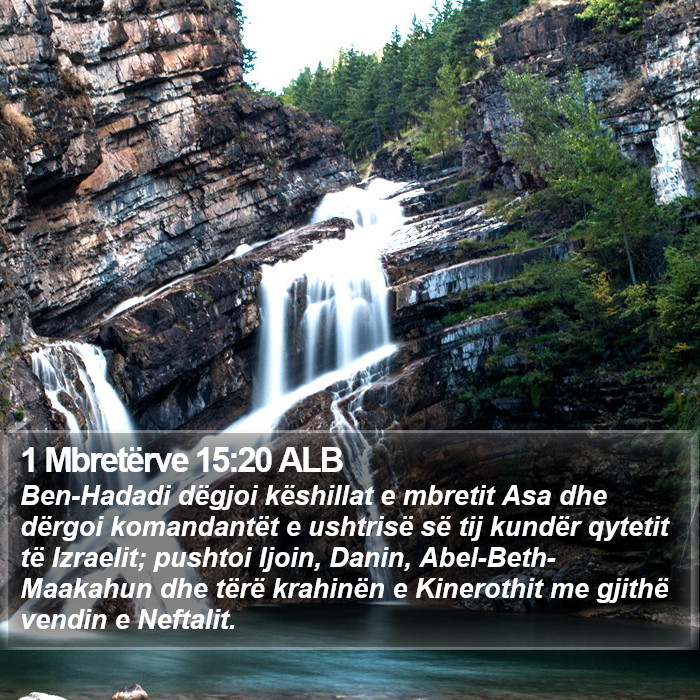 1 Mbretërve 15:20 ALB Bible Study