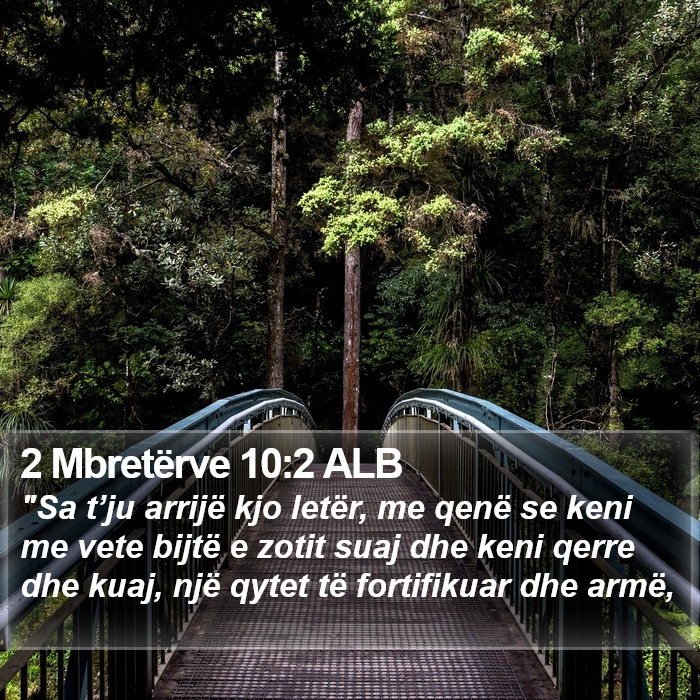 2 Mbretërve 10:2 ALB Bible Study