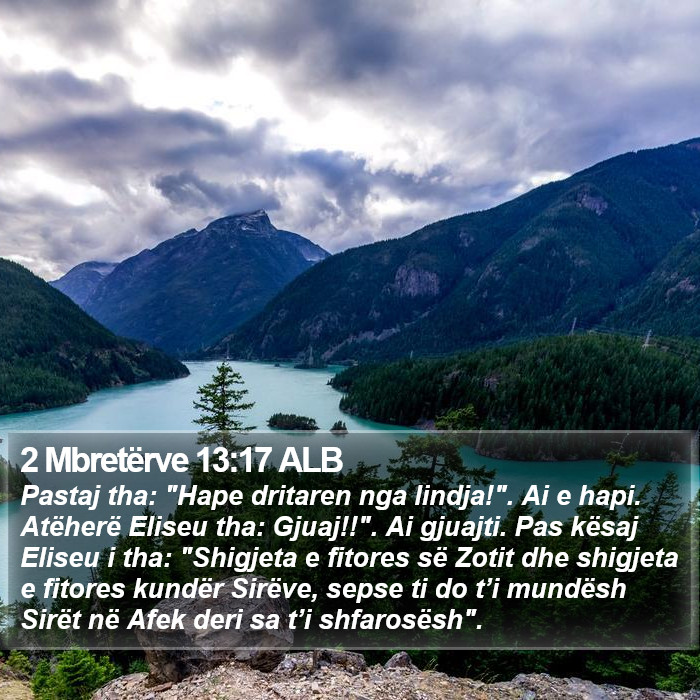 2 Mbretërve 13:17 ALB Bible Study