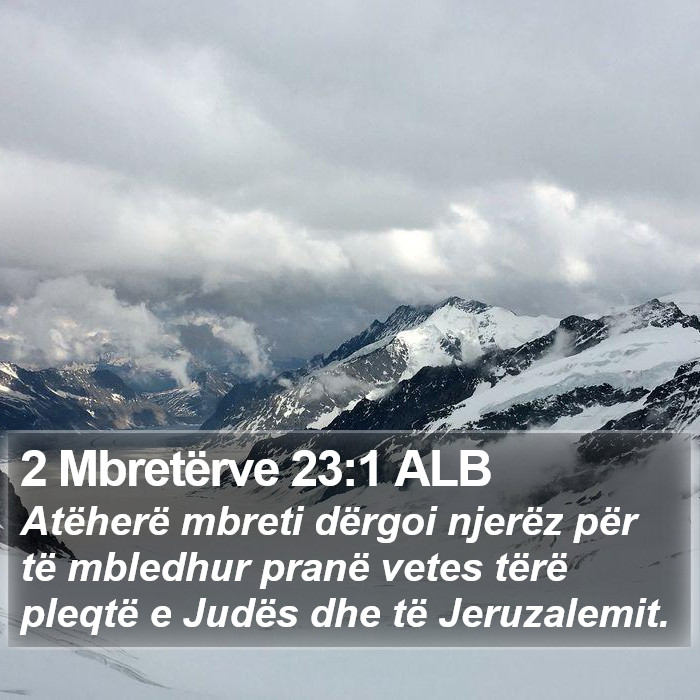 2 Mbretërve 23:1 ALB Bible Study