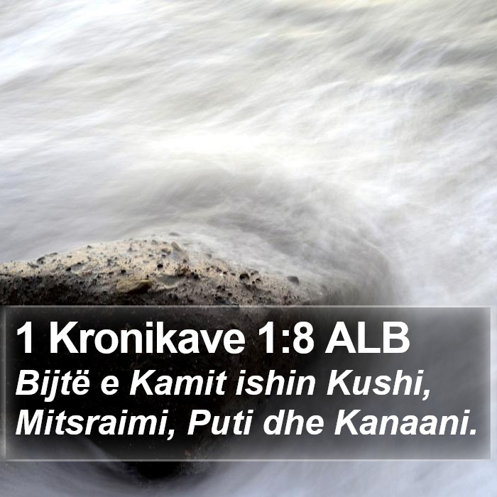 1 Kronikave 1:8 ALB Bible Study