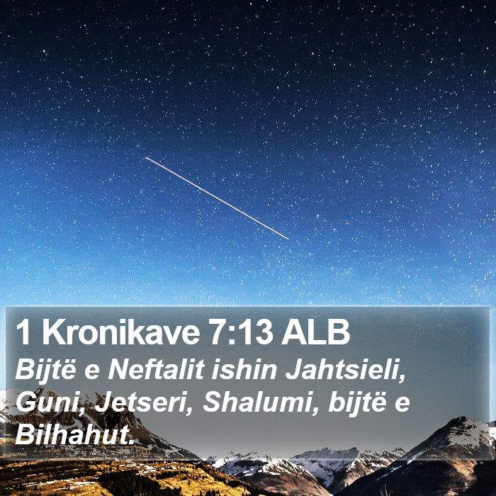 1 Kronikave 7:13 ALB Bible Study