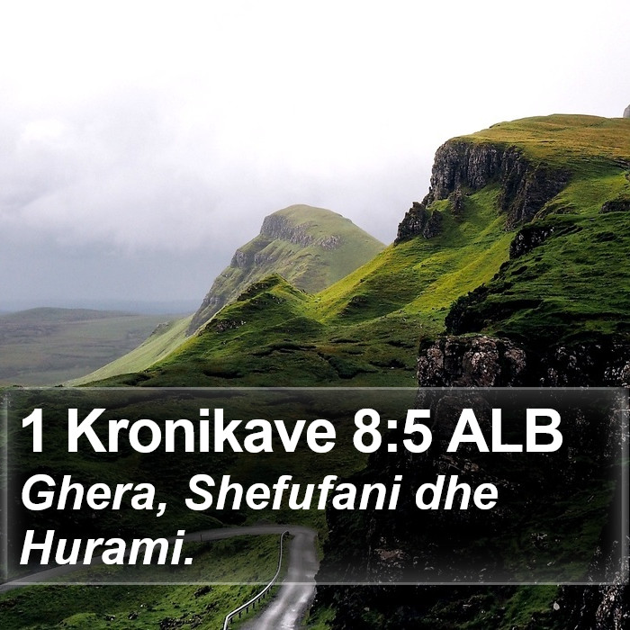 1 Kronikave 8:5 ALB Bible Study