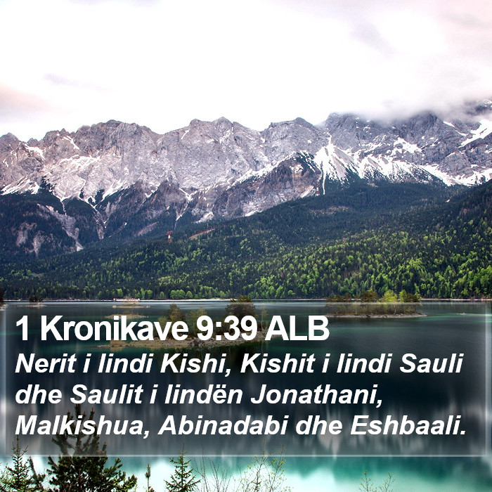 1 Kronikave 9:39 ALB Bible Study