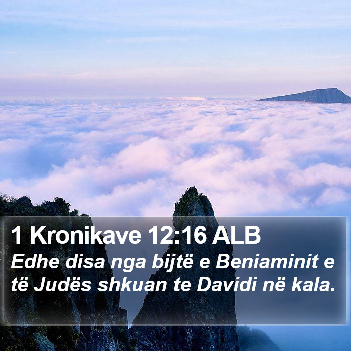 1 Kronikave 12:16 ALB Bible Study