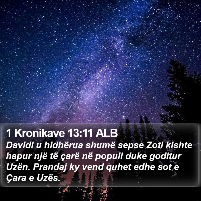 1 Kronikave 13:11 ALB Bible Study