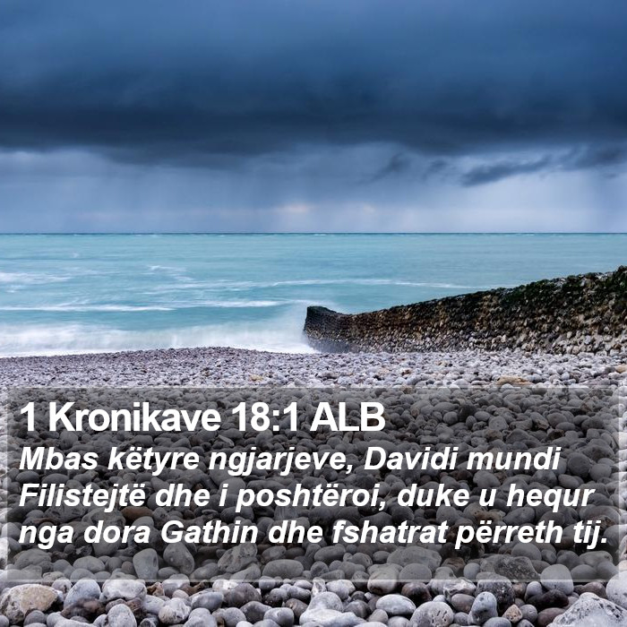 1 Kronikave 18:1 ALB Bible Study