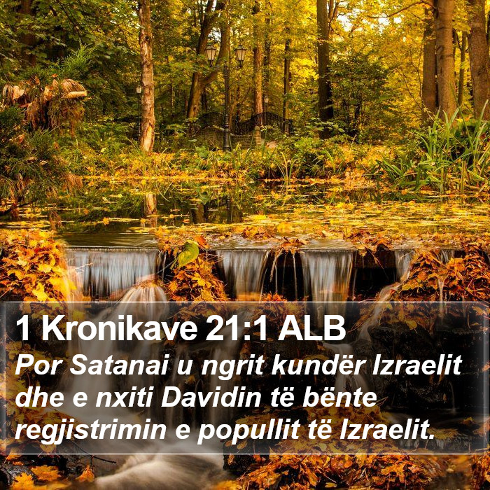 1 Kronikave 21:1 ALB Bible Study