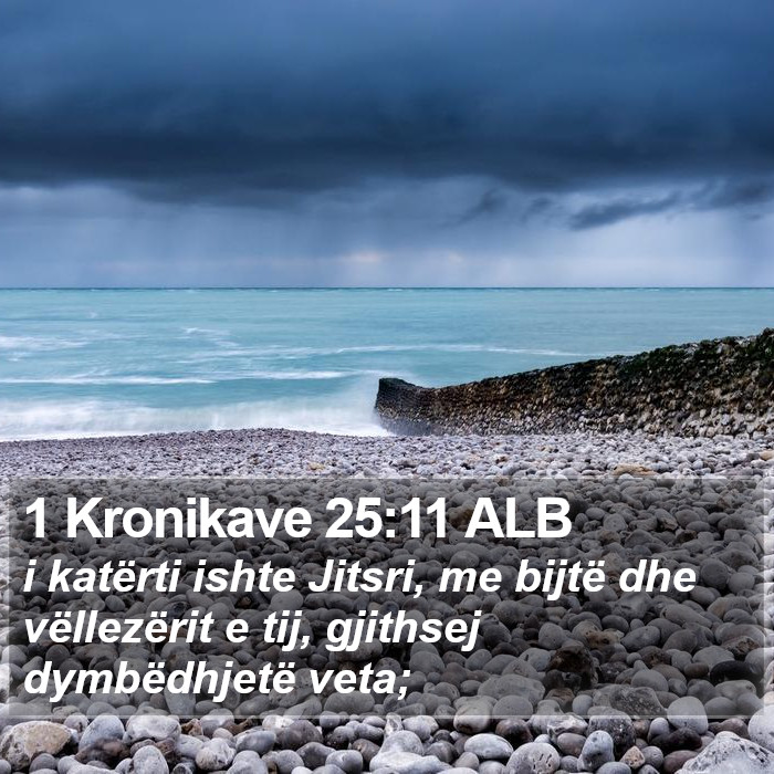 1 Kronikave 25:11 ALB Bible Study