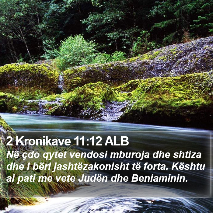 2 Kronikave 11:12 ALB Bible Study