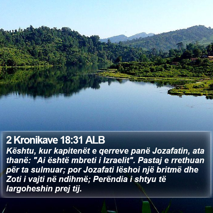 2 Kronikave 18:31 ALB Bible Study