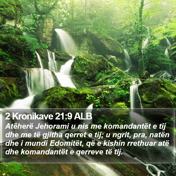 2 Kronikave 21:9 ALB Bible Study