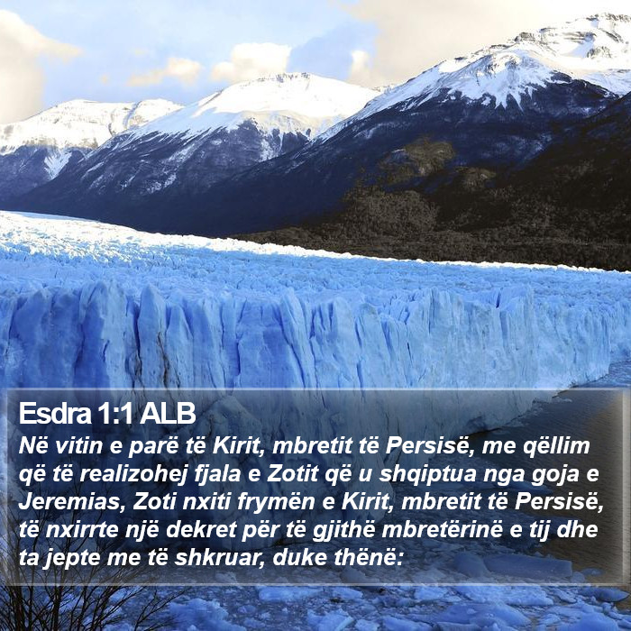 Esdra 1:1 ALB Bible Study