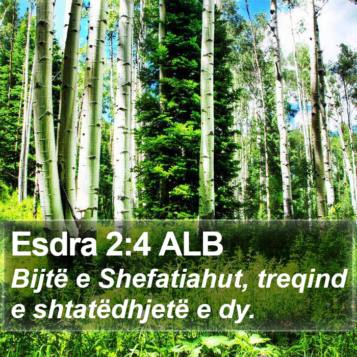Esdra 2:4 ALB Bible Study