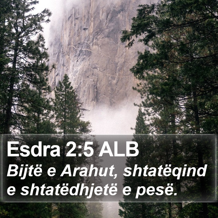 Esdra 2:5 ALB Bible Study