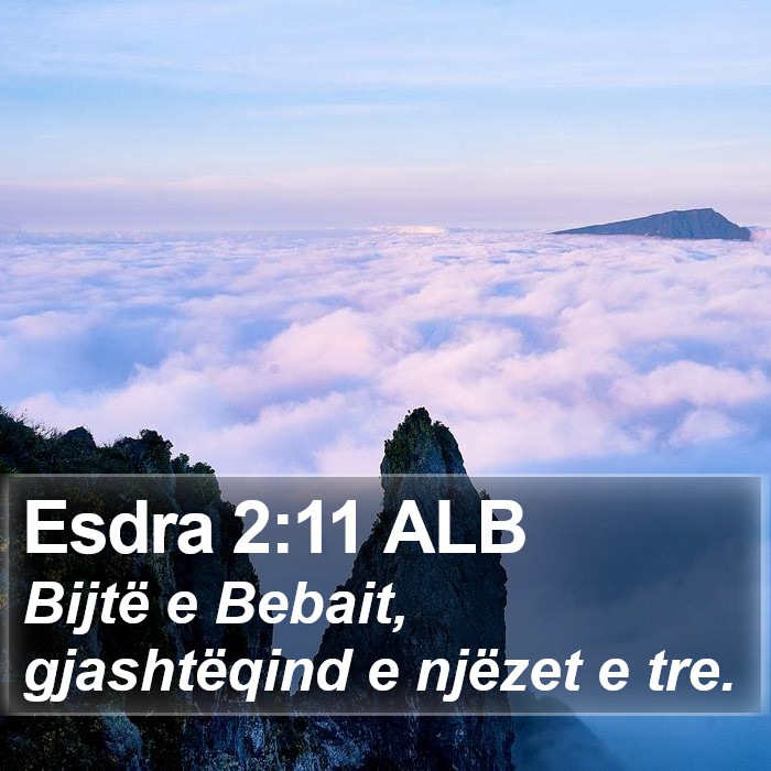 Esdra 2:11 ALB Bible Study