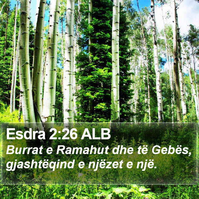 Esdra 2:26 ALB Bible Study