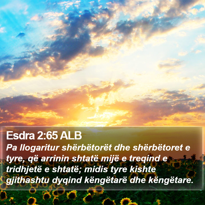 Esdra 2:65 ALB Bible Study