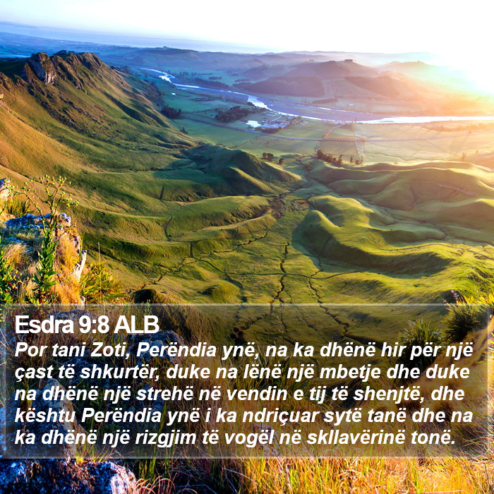 Esdra 9:8 ALB Bible Study