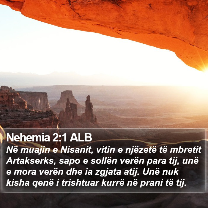 Nehemia 2:1 ALB Bible Study