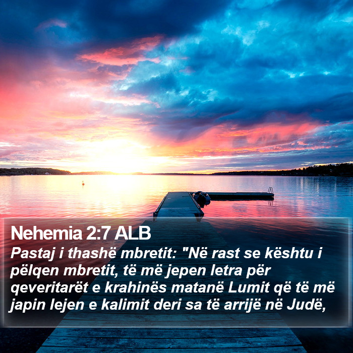 Nehemia 2:7 ALB Bible Study