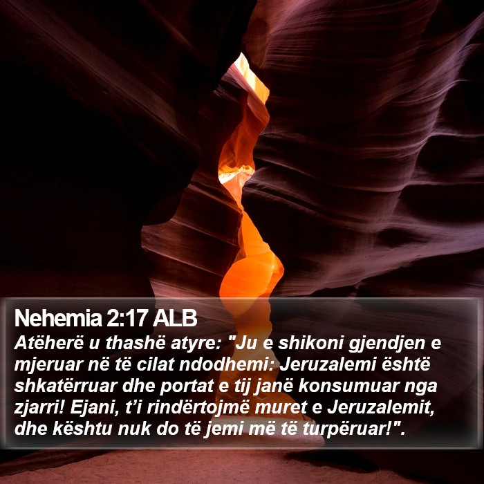 Nehemia 2:17 ALB Bible Study