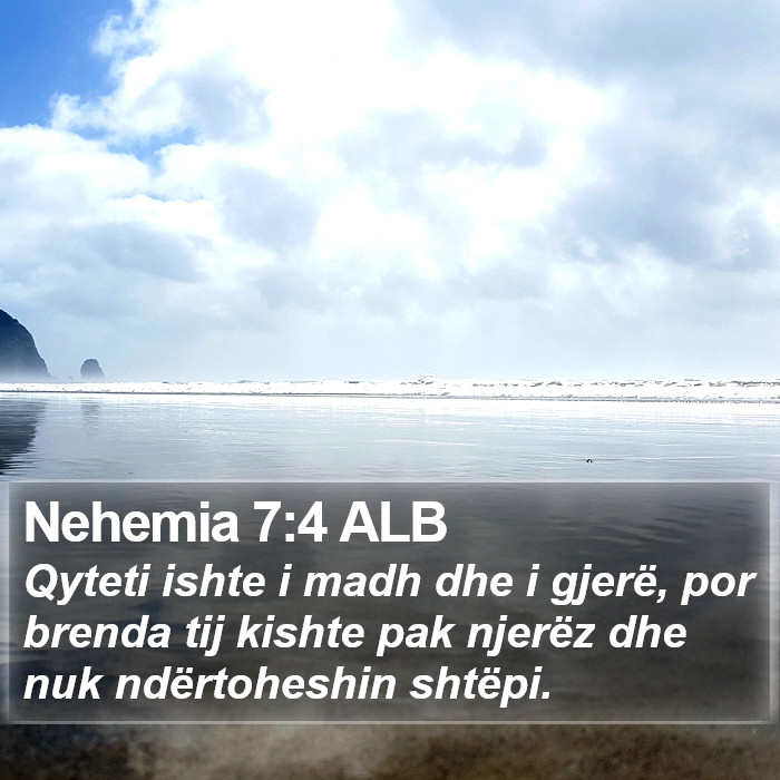 Nehemia 7:4 ALB Bible Study