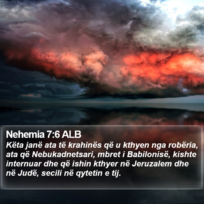 Nehemia 7:6 ALB Bible Study