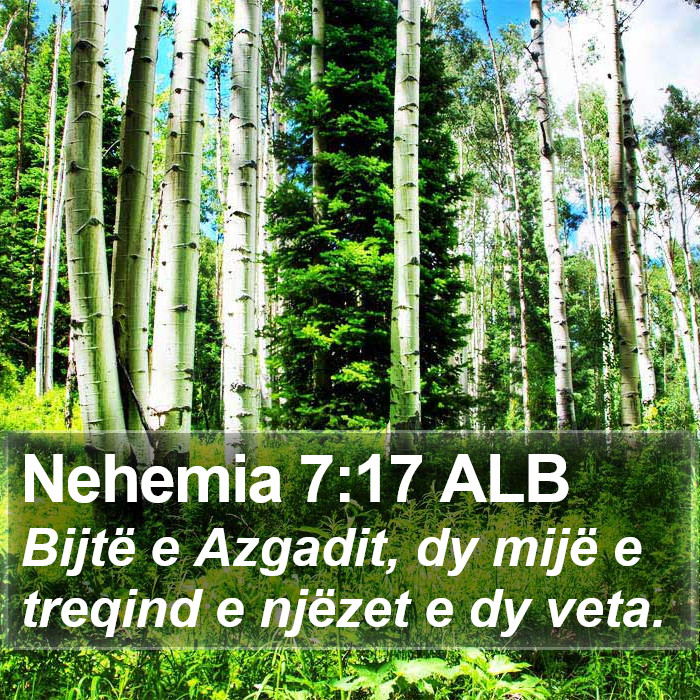 Nehemia 7:17 ALB Bible Study